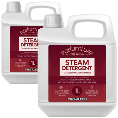 Pro-Kleen Parfum Luxe Steam Mop Detergent Lost Cherry 1L X2Deeply CleansRemoves StainsDeodorises from B&Q