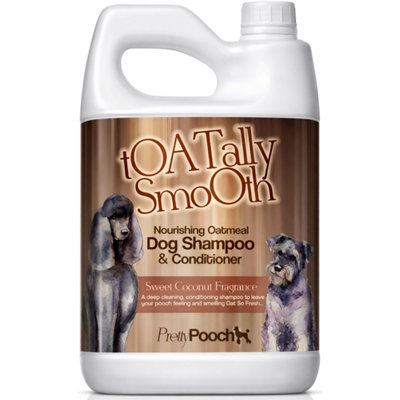 Pretty Pooch  Toatally Smooth Oatmeal Dog Shampoo 2L from B&Q