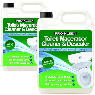 Pro-Kleen Toilet Macerator Toilet & Descaler Apple Highly ConcentratedLong-Lasting Formula 10L from B&Q