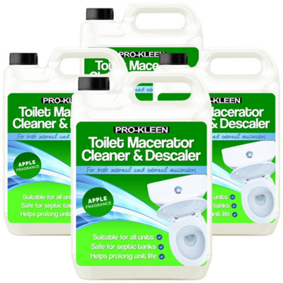 Pro-Kleen Toilet Macerator Toilet & Descaler Apple Highly ConcentratedLong-Lasting Formula 20L from B&Q