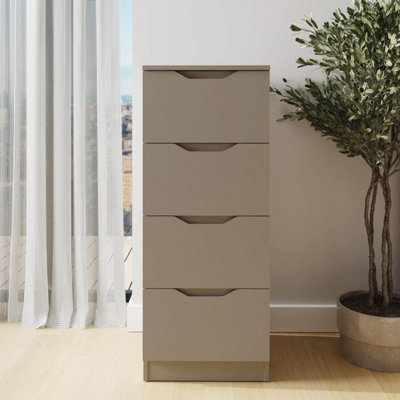 Fwstyle Luno Putty Drawer Modern Chest Of Drawers Size 4