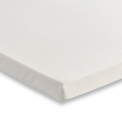 B&Q -  Memory Foam Mattress Topper With Removable Comfort Zip CoverSmall Single
