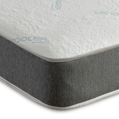 Starlight Beds 22Cm Deep Cooler Extreme With Cooling Foam And Spring Mattress 2Ft6 Small Single