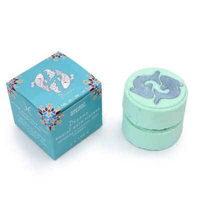 Serenityy Set Of 2 Zodiac Bath Fizzers With HoroscopePisces Fragrance Gift Set from B&Q