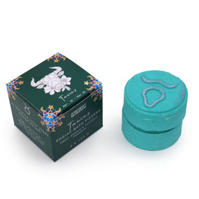 Serenityy Zodiac Bath Fizzers Set Of 2 With HoroscopeTaurus Fragrance Blend300 G Packaging from B&Q