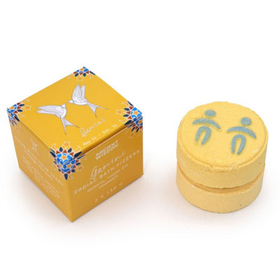 Serenityy Zodiac Bath Fizzers Set Of 2Gemini Horoscope Fragrance Blend300G from B&Q