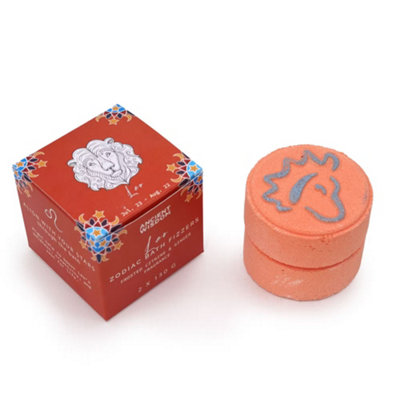 Serenityy Set Of 2 Zodiac Bath Fizzers With HoroscopeLeo300 G. from B&Q