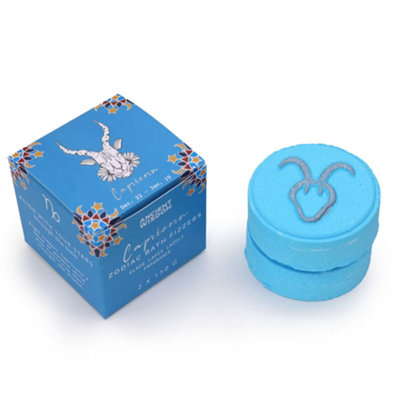 Serenityy Set Of 2 Zodiac Bath Fizzers Capricorn Gift SetFragrant Horoscope Soak from B&Q
