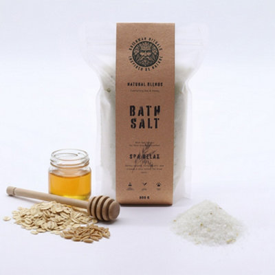 Serenityy Rituals Oat & Honey Epsom Bath Salt 800 GSpa Relax Blend