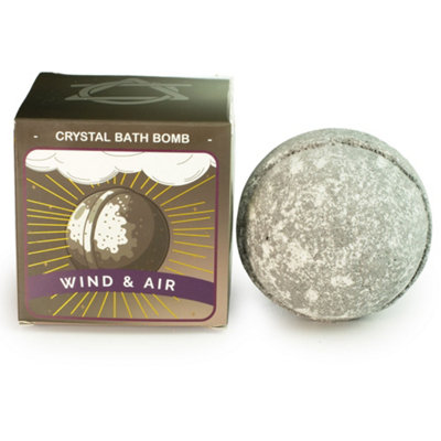 Serenityy Light Grey Elemental Crystal Bath Bomb - Air In - Image 7