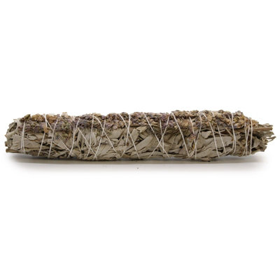 Serenityy Smudge Stick - White Sage & Lavender, 22.5Cm, Individually Wrapped