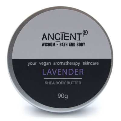 Serenityy Aromatherapy Shea Body Butter 90GLavender Scent For Calming Hydration