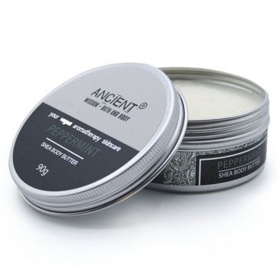 Serenityy Aromatherapy Shea Body Butter 90G PeppermintMoisturising And Nourishing.