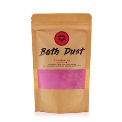 Serenityy Cranberry Bath Dust 190GCranberry FragranceBath Additive For Relaxing Soak from B&Q