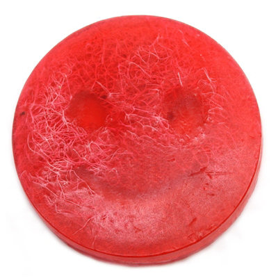 Serenityy Happy Scrub SoapStrawberry & Guava 120G Exfoliating Bar For Soft Smooth Skin from B&Q