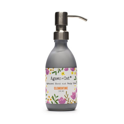 Serenityy Agnes + Cat Hand & Body Cream Clementine485 G Pump Dispenser Bottle from B&Q
