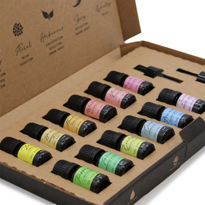 Serenityy Aromatherapy Essential Oil Starter Pack12 X 5Ml from B&Q