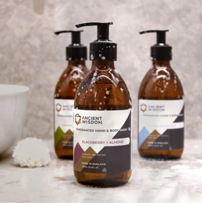 Serenityy Aw Dropship Uk Sandalwood Silk Hand & Body Wash 300MlFragranced Liquid Cleanser For Hands And Body from B&Q