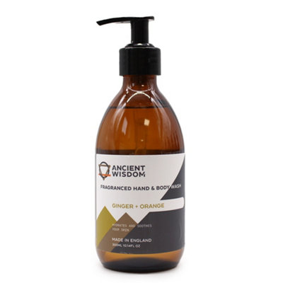 Kdmd Unisex Orange Ginger & Hand & Body Wash 300Ml - Image 7