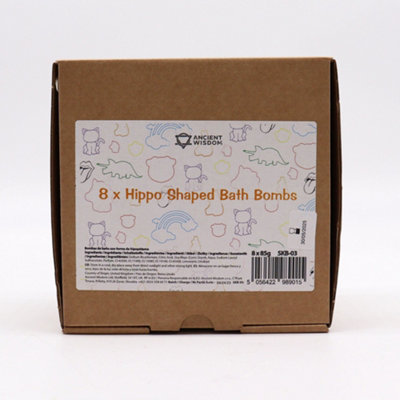 Kdmd Unisex Multicolor Hippo Bathbomb 85G - Image 9