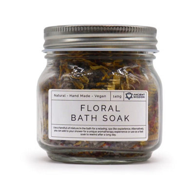 Ancient Wisdom Natural Botanical Floral Bath & Foot Soak 140G - Image 5