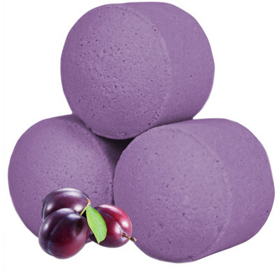 B&Q -  1.3Kg Box Of Chill Mini Bath FizziesFrosted Sugar Plum