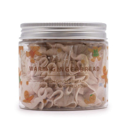 Kdmd Unisex Brown Warm Gingerbread Whipped Soap 120G In - Image 9