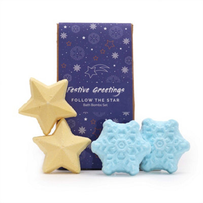 B&Q - SerenityyFollow The Star Christmas Bath Pack