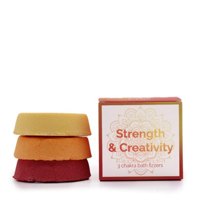 Chakra Bath Fizz - Small Box Strength Creativity Fizzers - Image 3