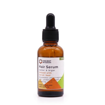 B&Q -  Organic Hair Serum 30MlCarrot Seed Essential Oil.