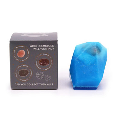 Crystal Elemental SoapWater By SerenityyHandcrafted Stone-Shaped Crystal Soap With Decorative Box. from B&Q