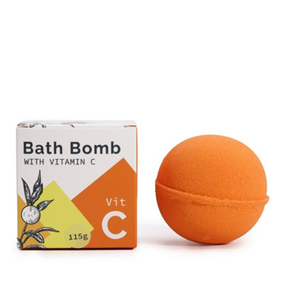 Serenityy Vitamin C Infused Bath Bomb With Orange PeelLemon Peel And Rosehip Oils115G from B&Q