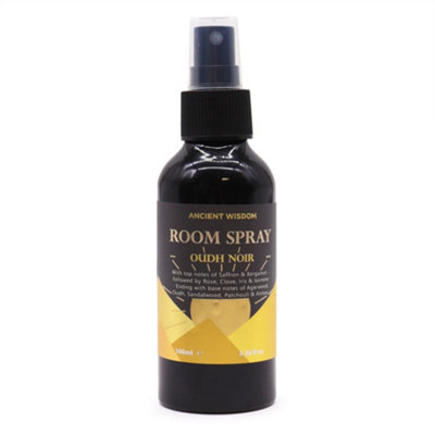 Serenityy Oudh Noir Room Spray 100Ml - Oudh, Saffron, Rose, Sandalwood.