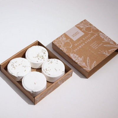 Serenityy Zen Shower Steamers Therapy Wellness Gift Set4 X 50G Mood-Boosting Aromatherapy from B&Q
