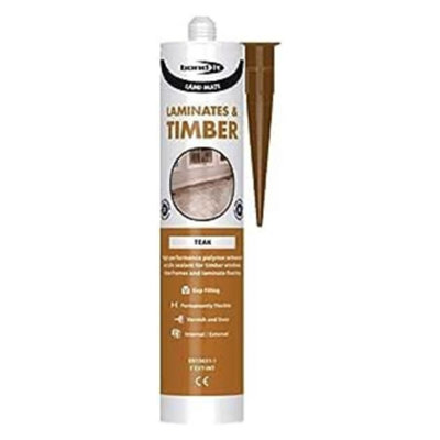 B&Q -  Lami Mate Flexible Sealant Gap FillerTeak