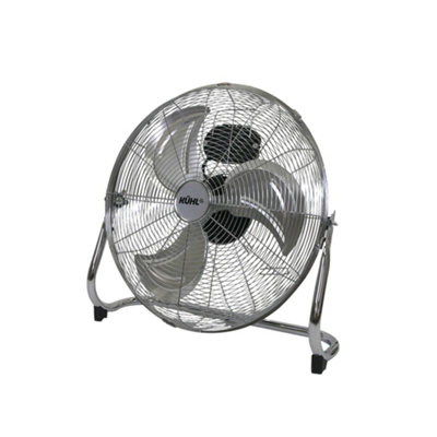 KÜHL Kühl 18" Metal Floor Fan Chrome from B&Q