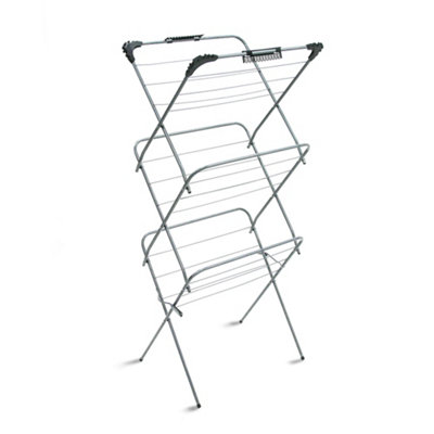 Libbi Lou 3-Tier Clothes Airer Indoor Drying Rack 14M Drying Space from B&Q