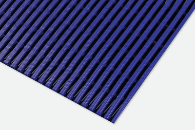 Blue Diamond Interflex Anti-Slip Anti-Fatigue Duckboard Matting 60Cm X 10M Roll Blue from B&Q