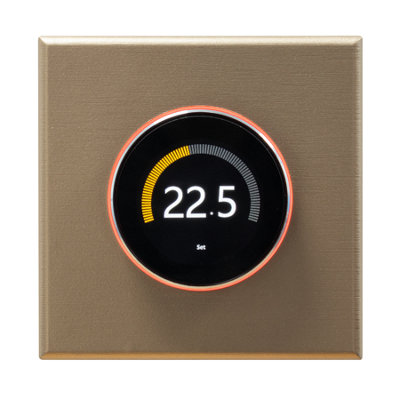Adept Technology Adept Wifi Smart Dial ThermostatGold from B&Q