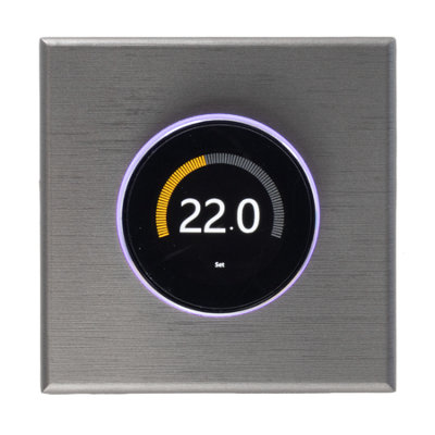 Adept Technology Adept Wifi Smart Dial ThermostatSilver from B&Q