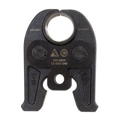 Tektools 'u' Jaws For Tz1550 Press Tools40mm from B&Q