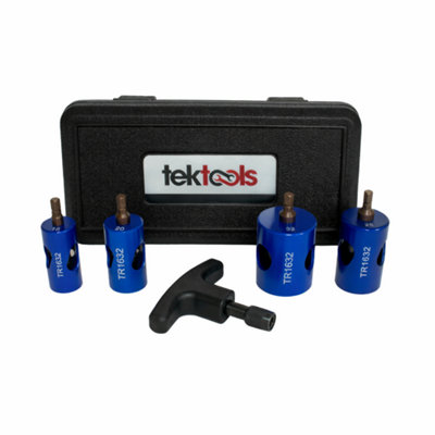 Tektools Drill Reamer Bevelling Kit16mm20mm25mm & 32mm from B&Q
