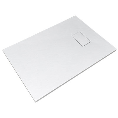 Thermopanel Smc Slate Effect Shower TrayWhite1500 X 700mm from B&Q