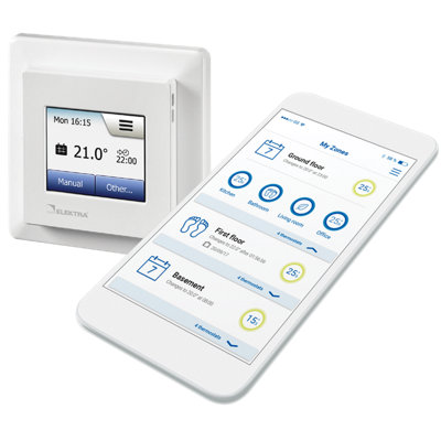 Elektra Wifi Digital Touchscreen Programmable Thermostat from B&Q