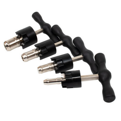 Tektools Pipe Reamer And Chamfer Bevelling Tool Kit4 Piece Kit (16mm,20mm,25mm,32mm) from B&Q