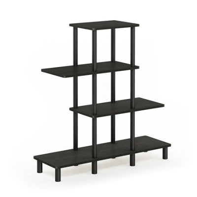Walplus Turn-N-Tube Space-Saving Corner Monitor StandEspresso/black Finish from B&Q