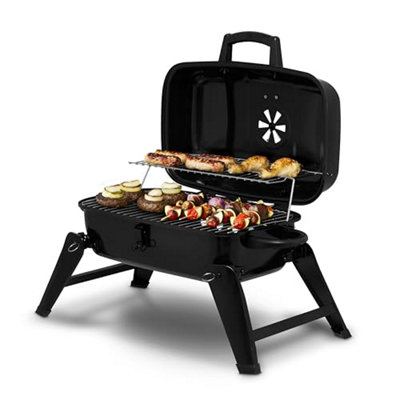 Tower Compact Charcoal Grill With Collapsible Legs & Portable DesignBlackT 978539 from B&Q