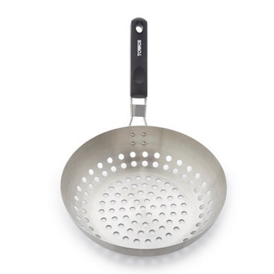 Tower 28Cm Grill Wok With Folding - Image 8