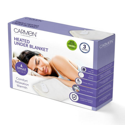 Carmen Single Electric Under Blanket from B&Q