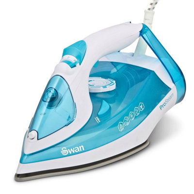 Swan Unisex Blue 2600W Steam Iron In | Size: A - Image 8